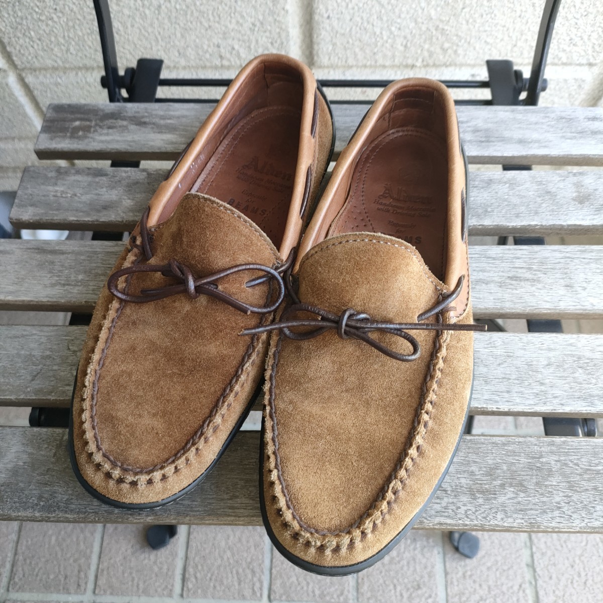 本日特価】 オールデン Alden ドライビングシューズ BEAMS別注 デッキ