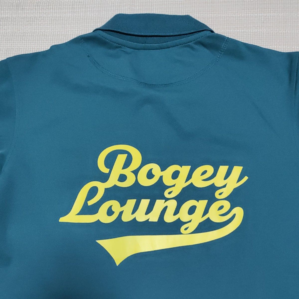 【新品】BOGEY LOUNGE ボギーラウンジ  半袖ポロシャツ　グリーン　M