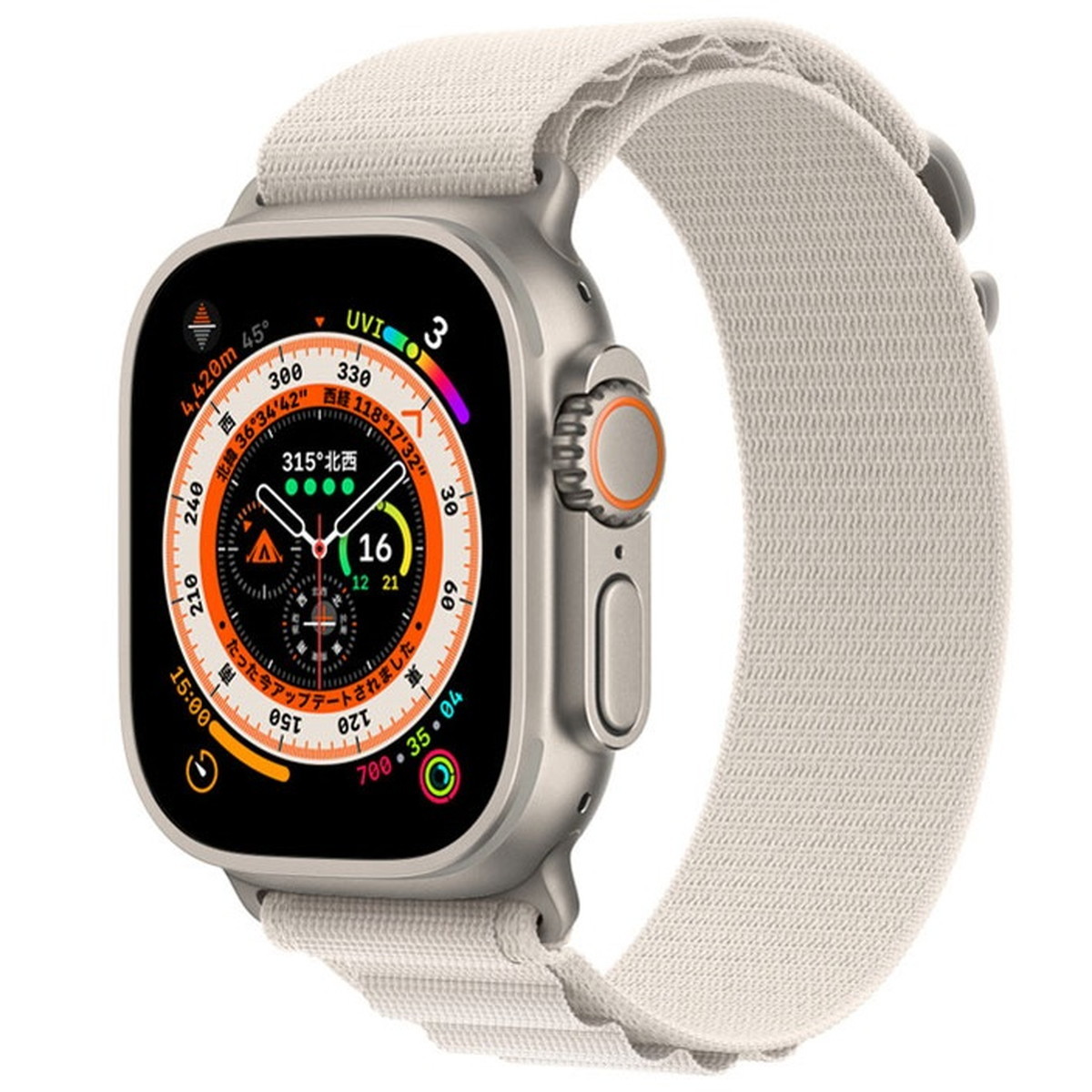 芸能人愛用 Ultra Watch Apple 新品未開封 GPS+Cellular 解除済 △ M