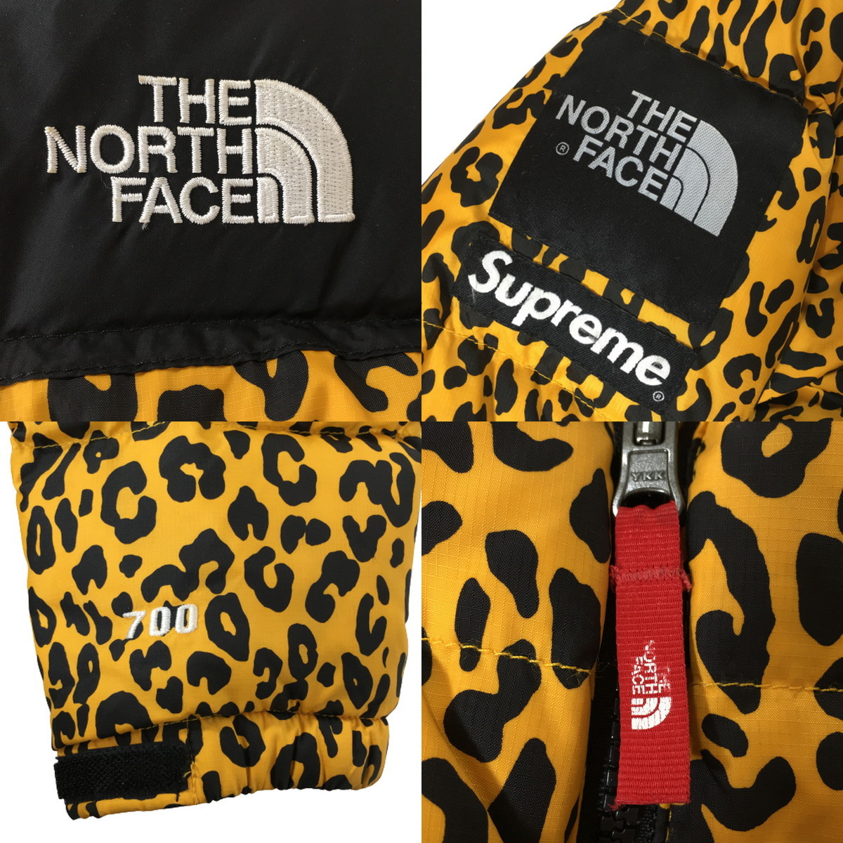 Supreme シュプリーム THE NORTH FACE Leopard Nuptse Down Jacket レオパード ヌプシ ダウン ジャケット 国内正規品 M_画像5