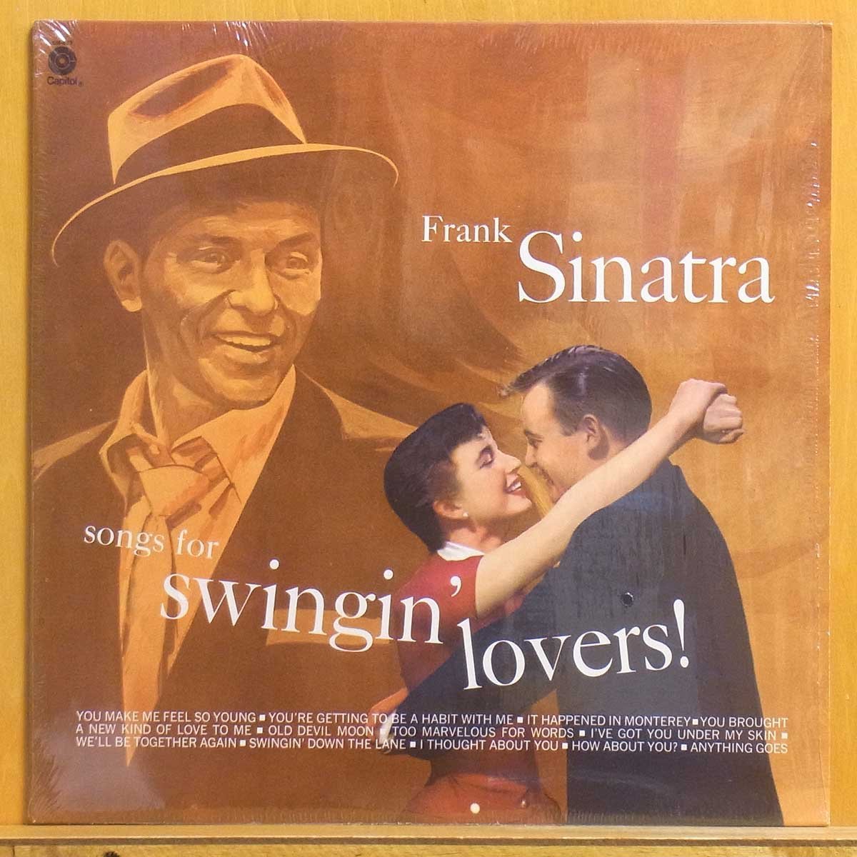 ◎シュリンクほぼ美品!名盤!★Frank Sinatra(フランク・シナトラ)『Swingin' Lovers!』US　LP #61018_画像1