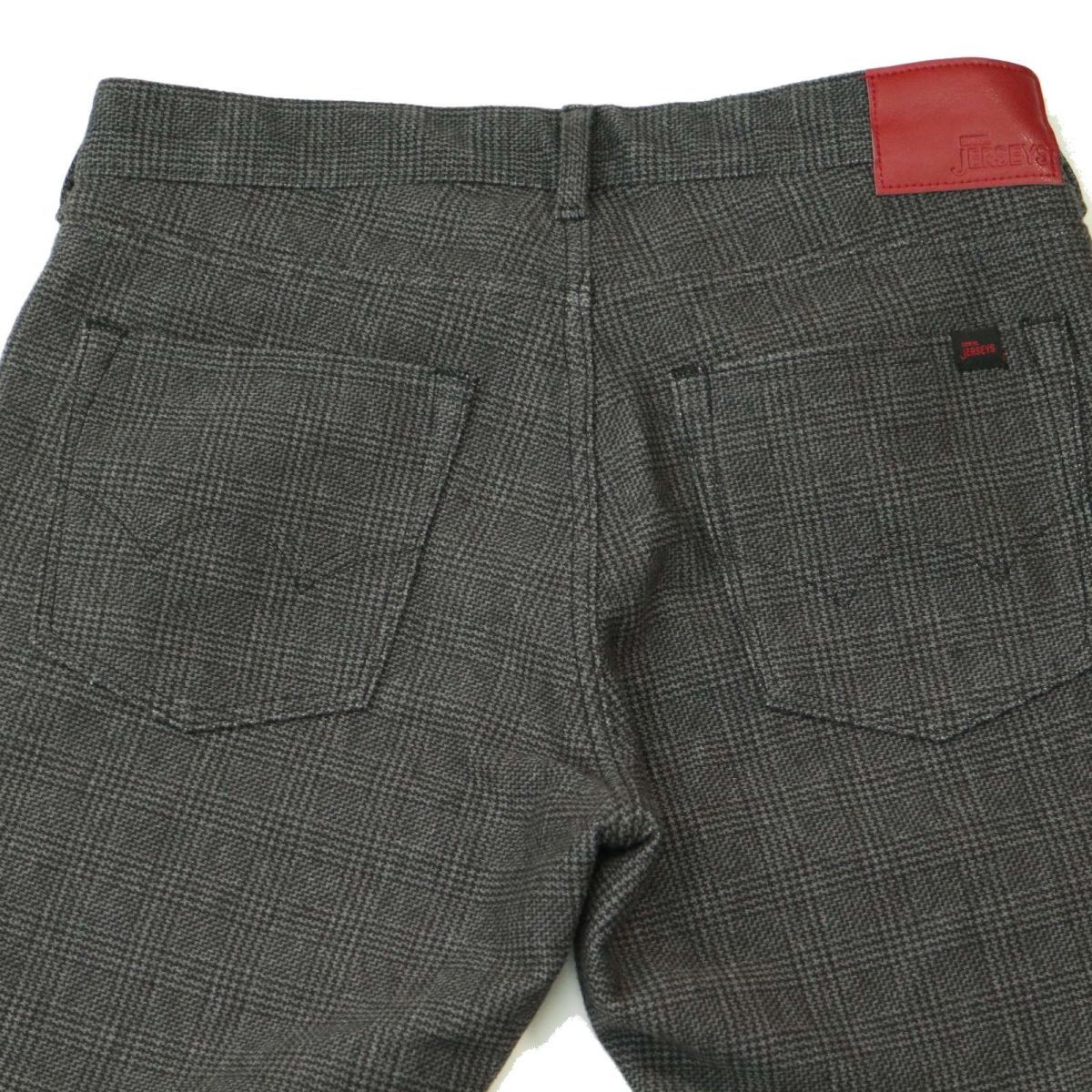 EDWIN エドウィン ER13WF ジャージーズ WILD FIRE 防風 防寒 裏起毛 グレンチェック ストレッチ パンツ Sz.L　メンズ バイク　A3B04509_9#Q_画像6