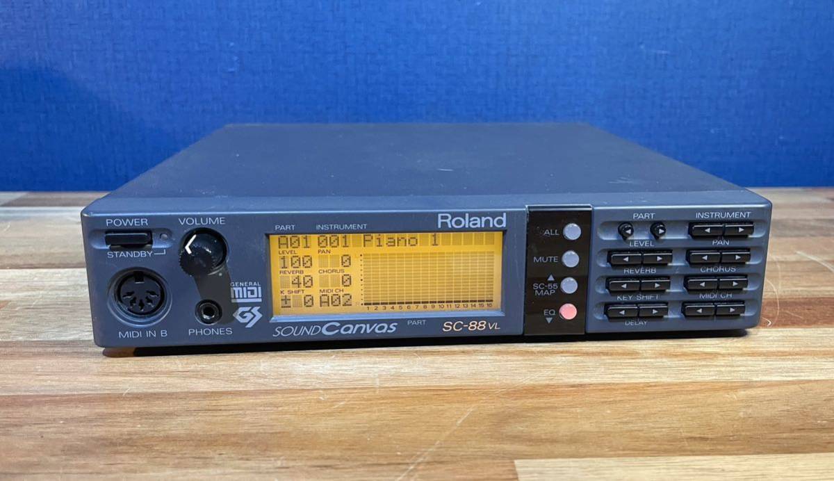 1円スタート!Roland SC-88VL ローランド 音源モジュール SOUND CANVAS