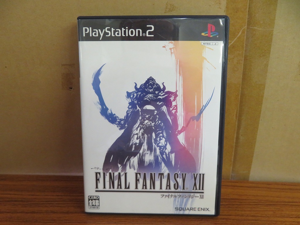 KMG3108★PS2ソフト ファイナルファンタジー12 FINAL FANTASY? ケース付き説明書無 起動確認済 研磨・クリーニング済 プレイステーション2_画像1