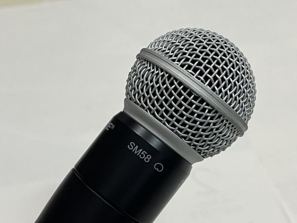 SHURE UR2-M6/SM58 国内正規品 開封未使用品 動作品 美品 擦傷錆汚れ等