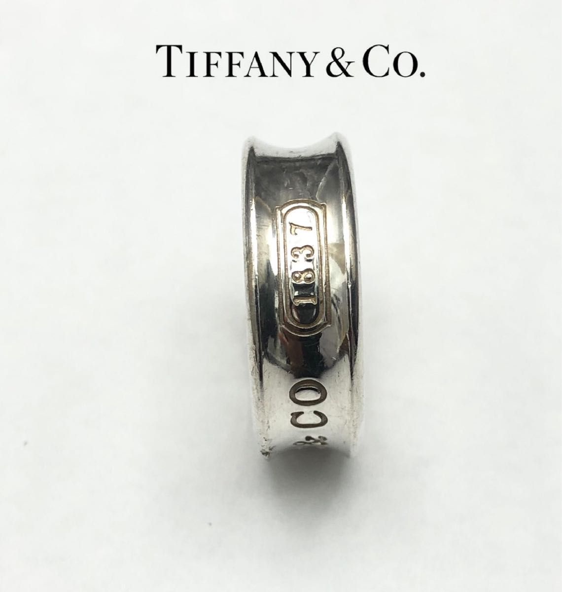 TIFFANY&Co. ティファニー　1837 リング　指輪　SV925 11号