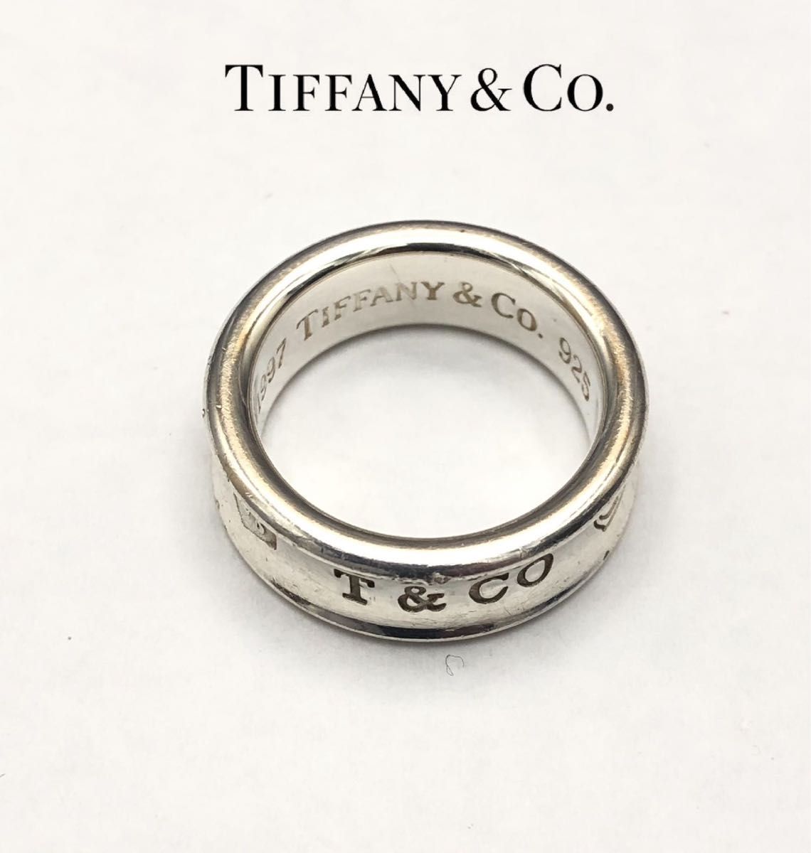 TIFFANY&Co. ティファニー　1837 リング　指輪　SV925 11号