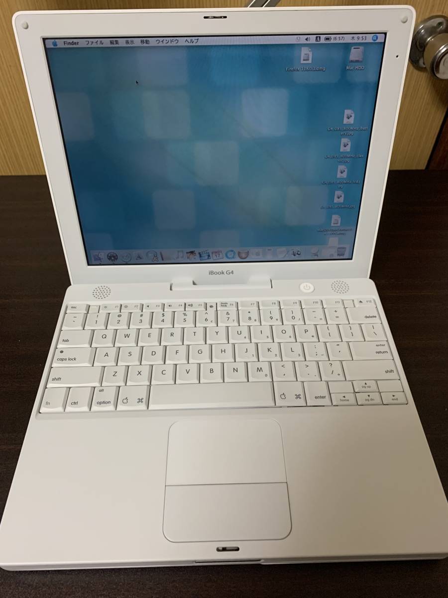 iBookG4 800Mhz 640MB 40GB　12インチ液晶モニタ_画像1