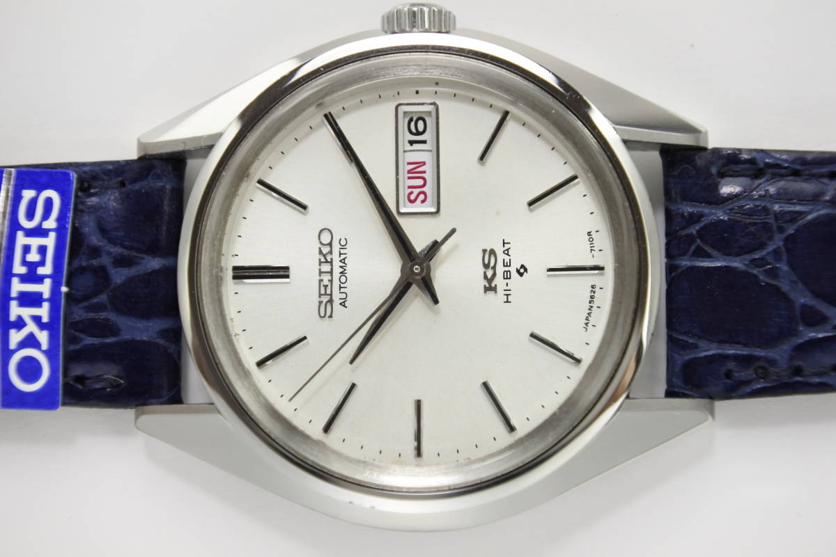 国産名機☆1974年製　SEIKO　セイコー 56キングセイコー 5626-7113 自動巻紳士腕時計　後期型 純正SEIKOベルト_画像1