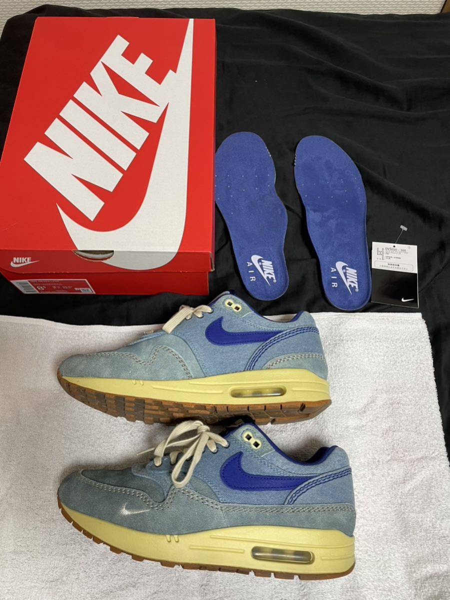 美品】NIKE Air Max 1 Premium “Dirty Denim” エアマックス1