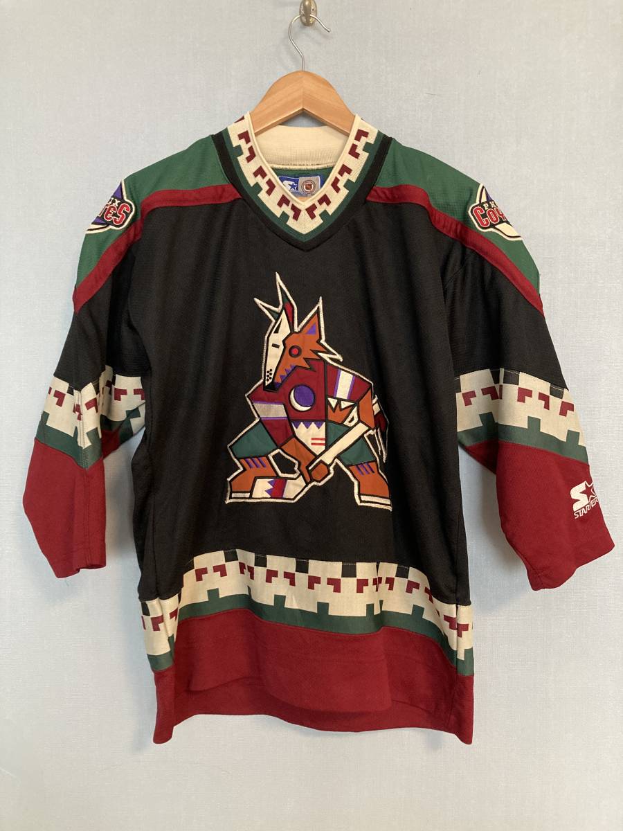 返品不可】 七分袖 ユニフォーム COYOTES PHOENIX コヨーテズ NHL