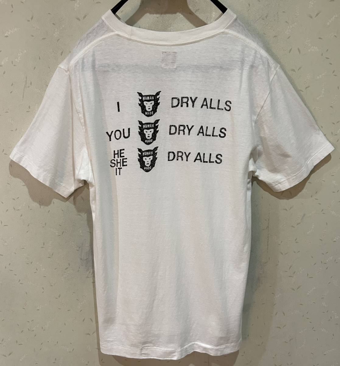 絶妙なデザイン 半袖Tシャツ プリント NIGOWAREHOUSE MADE HUMAN