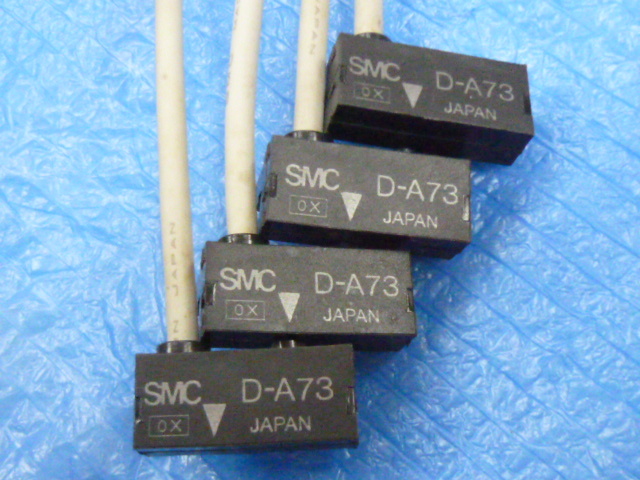 中古品 SMC 有接点オートスイッチ／レール取付タイプ D-A73 4個セット その5_画像1