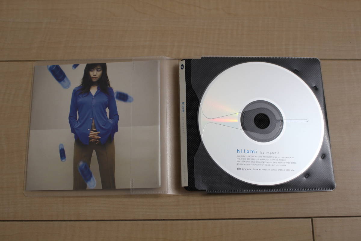 hitomi by myself CD 元ケース無し メディアパス収納