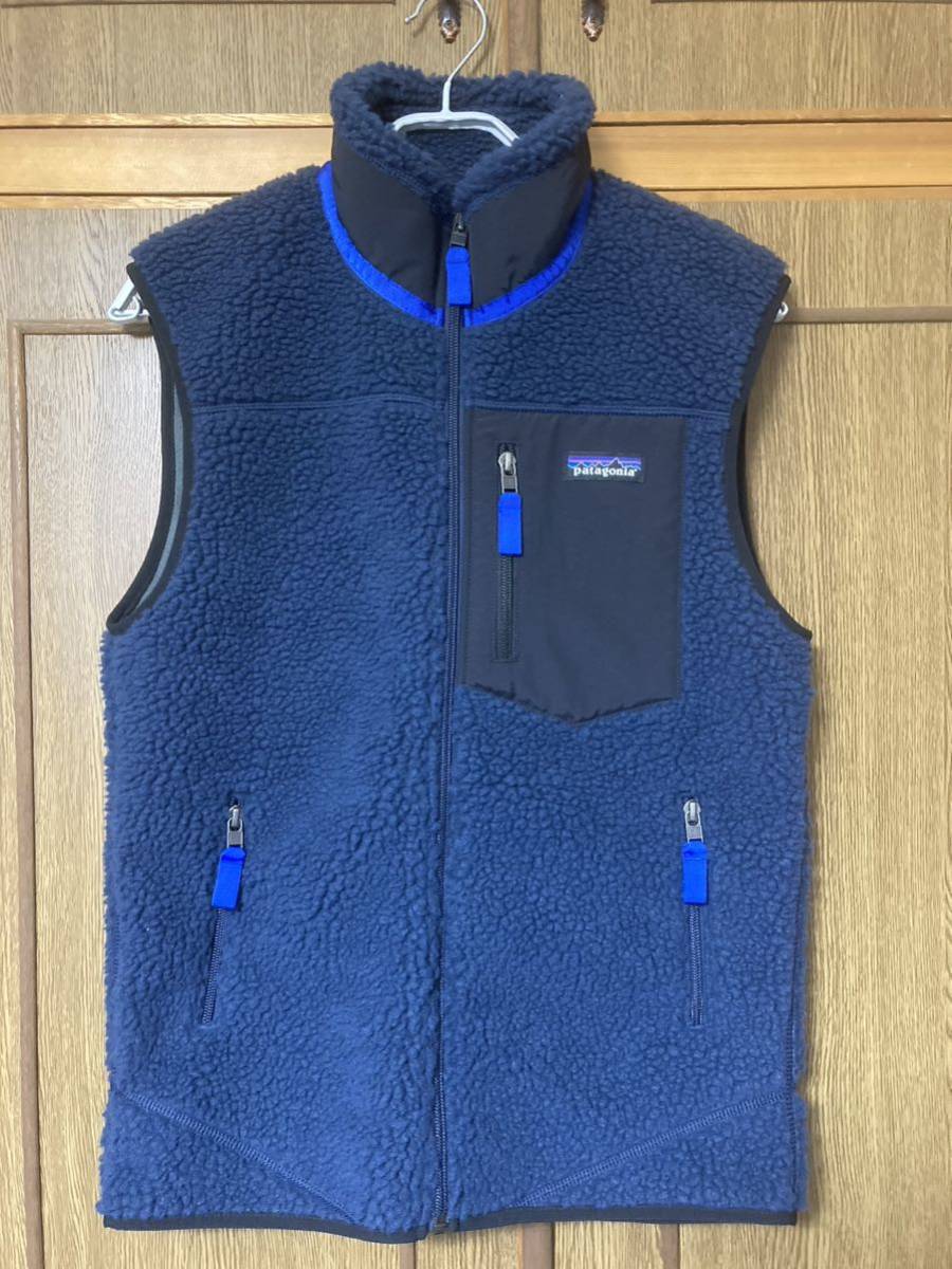 ★新品★patagonia★パタゴニア★Retro-x Vest★レトロX★ベスト★Navy★XS★_画像1