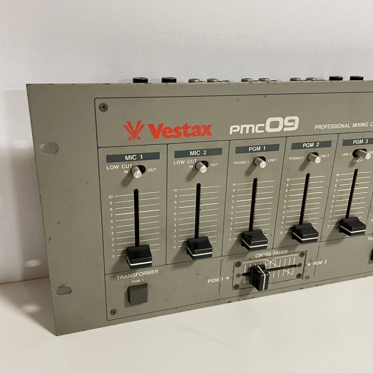 Vestax ベスタクス PMC09 1990s ミキサー 日本製 ビンテージ ヴィンテージ_画像2