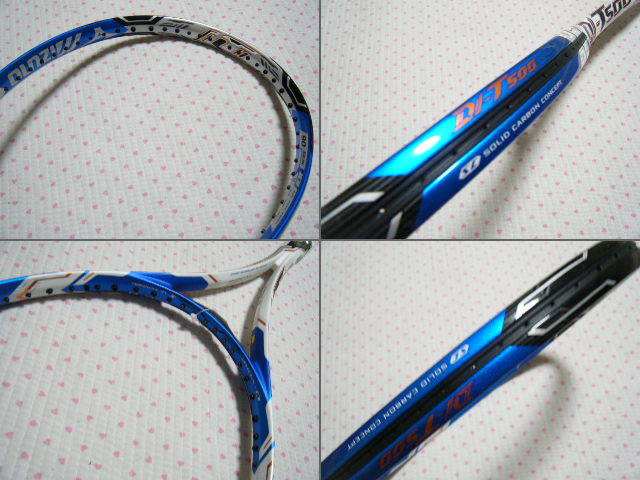  Mizuno MIZUNO DI-T500 softball type soft tennis for height performance racket white series size 0U middle class person oriented / front . model regular price 20,900 jpy @DEEP IMPACT