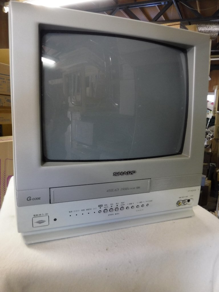 SHARP VT-14GH7 テレビデオ-