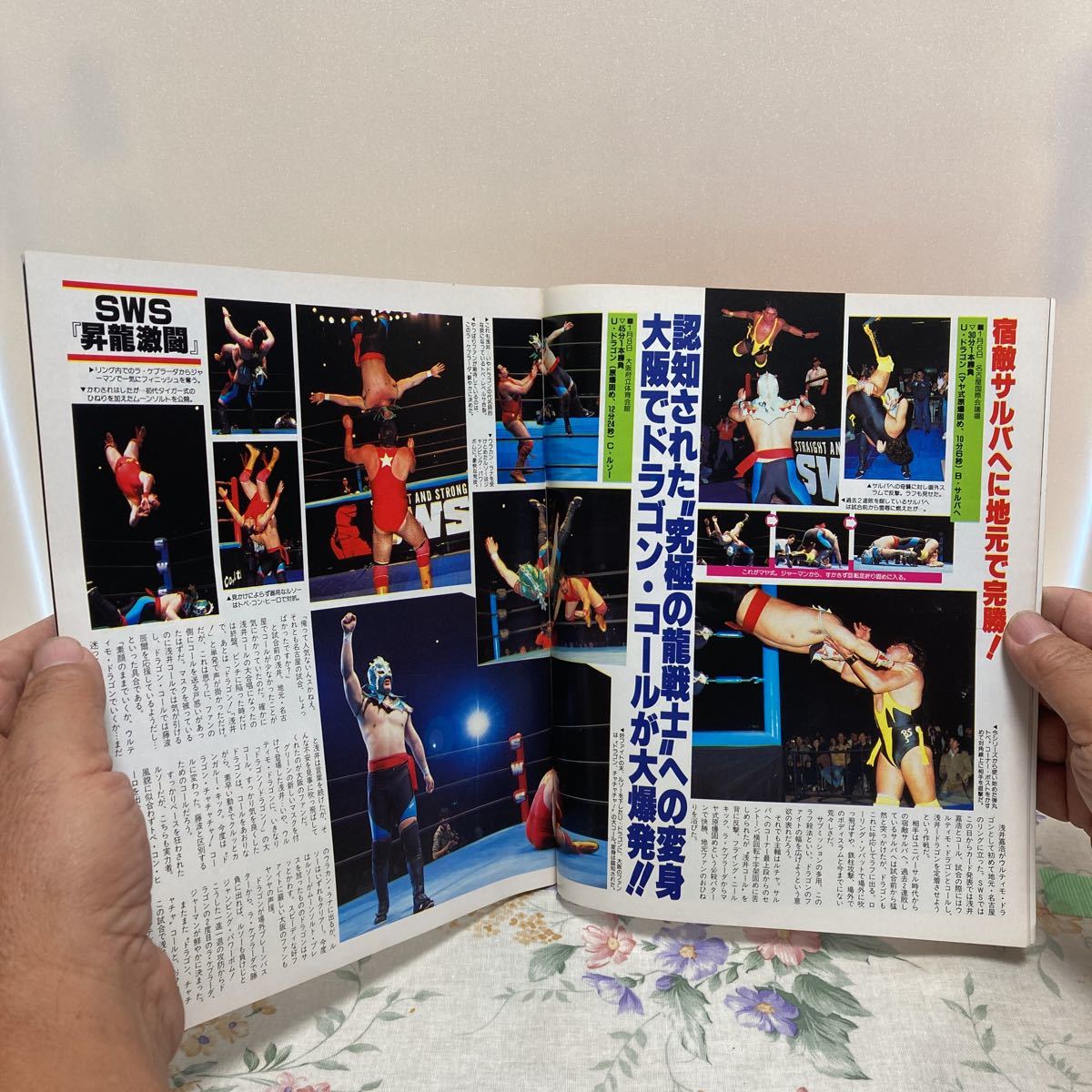 週刊 ゴング NO. 396 1992年1月30日号  日本スポーツ出版社  ①ビの画像4