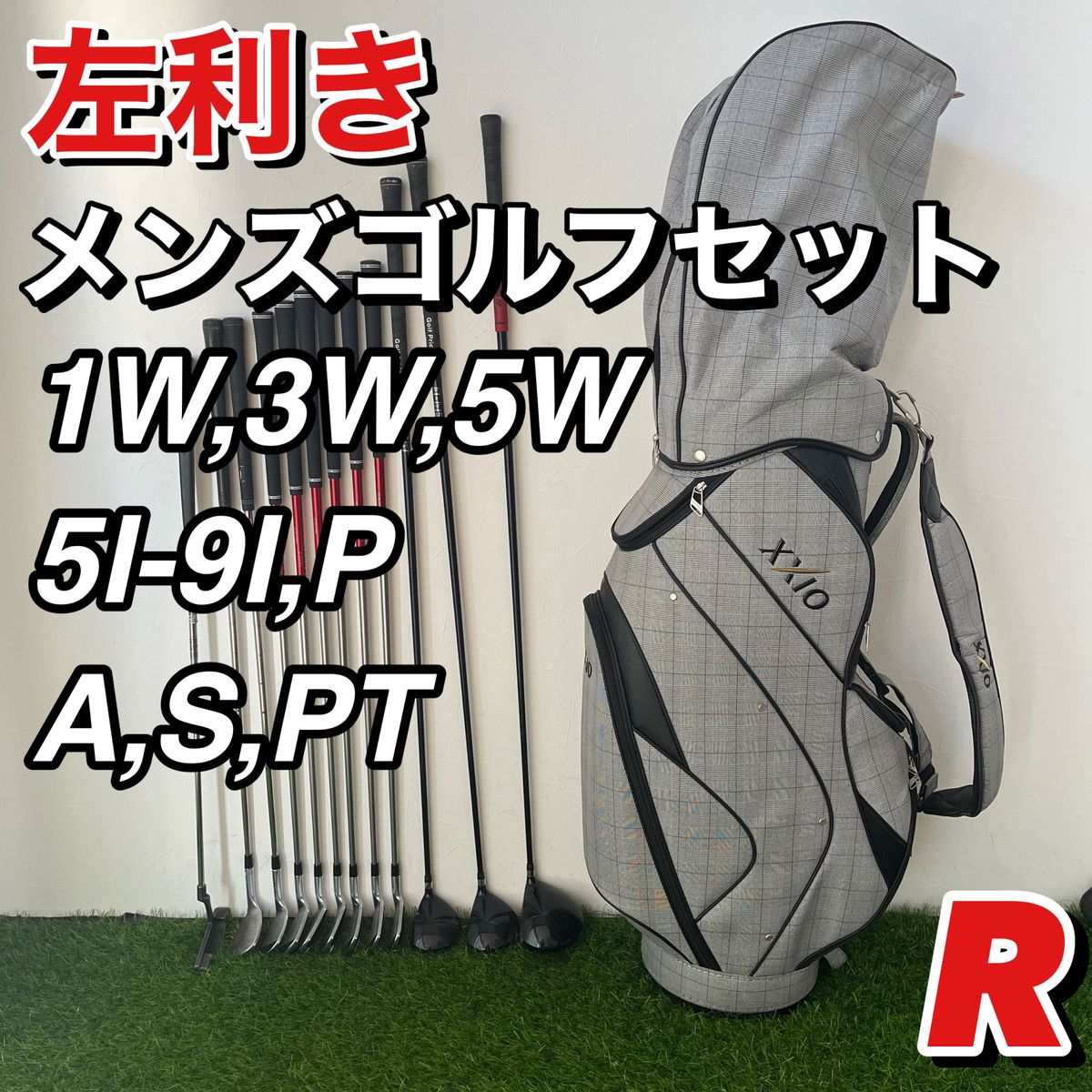 左利き メンズゴルフクラブ12本セット XXIO tourstage ゼクシオ ツアーステージ レフティ R 男性