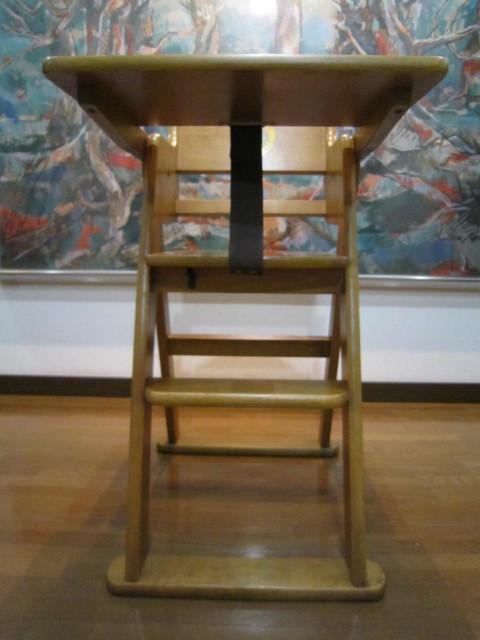  natural tree KATOJI Kato ji superior article! stylish woody - wooden baby chair wooden baby high chair Berry Grove