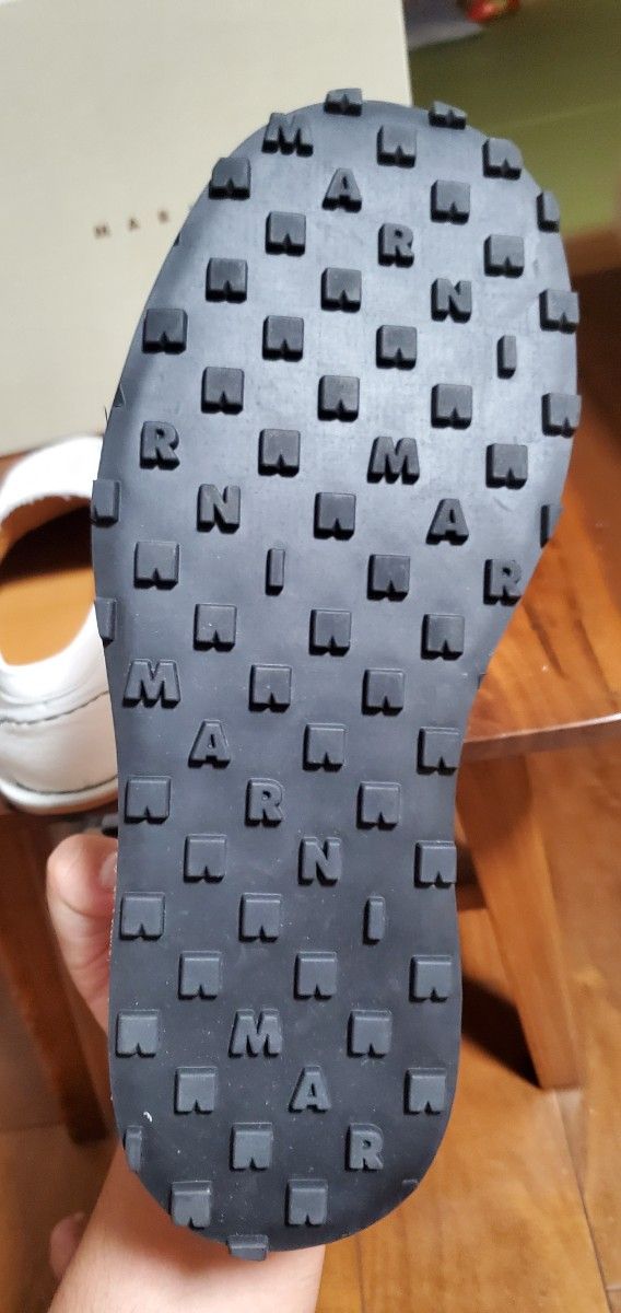 【新品】MARNI シボレザー モカシンシューズ 26.0cm