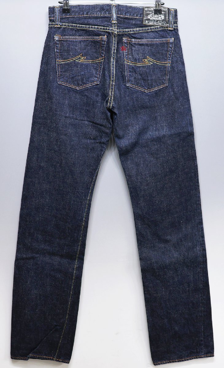 RJB (a-ru J Be ) D105S Straight Jeans / strut jeans beautiful goods w30 / Flat Head / Denim pants 