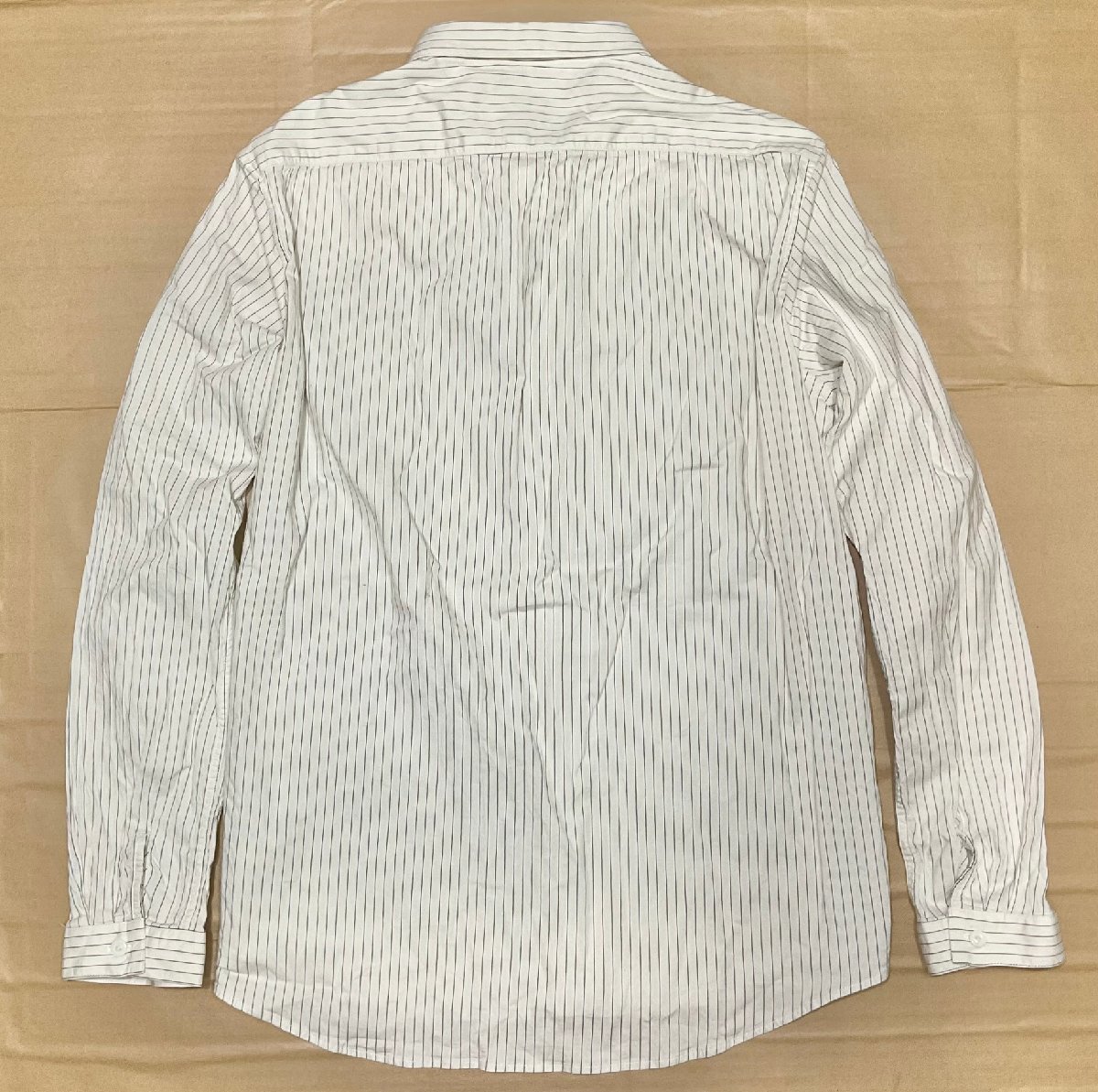 127A ORDINARY FIT ストライプ シャツ 長袖【中古】_画像2