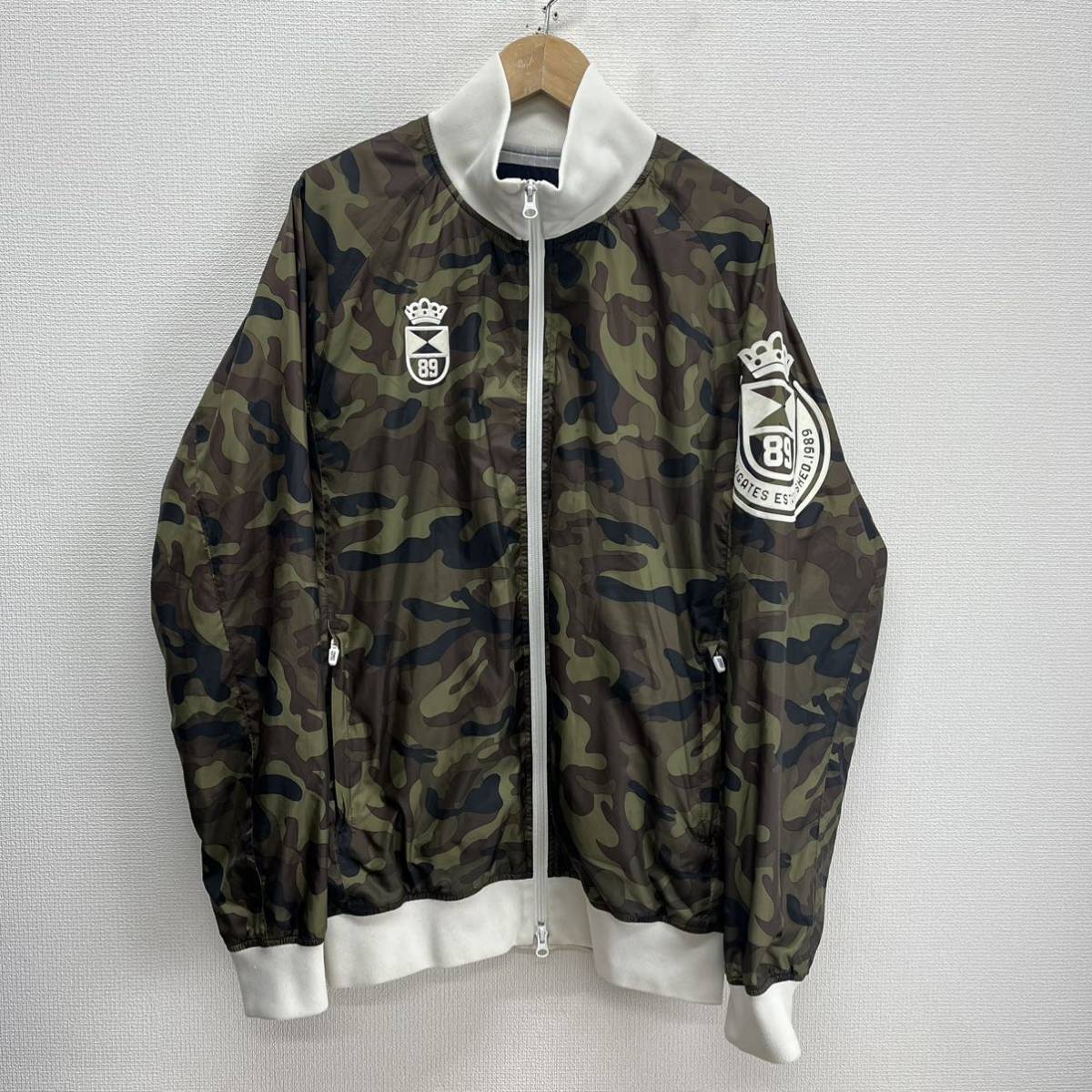 PEARLY GATES パーリーゲイツ 迷彩ジャケット ジップアップブルゾン カモ 6 XL 10109505