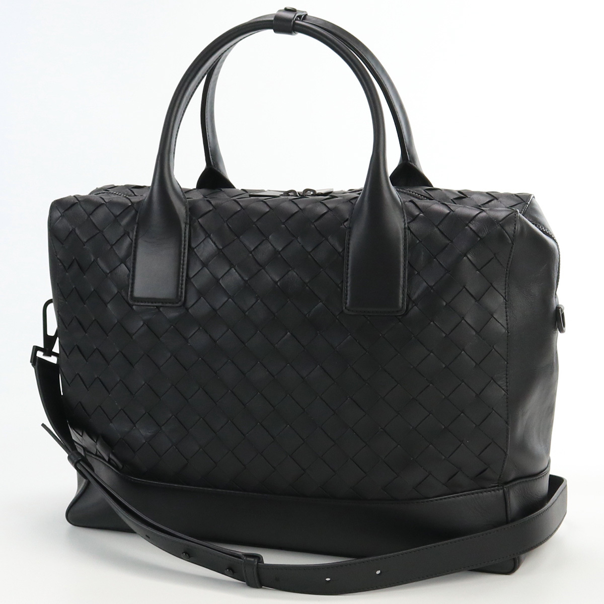 BOTTEGAVENETA ボッテガヴェネタ 2WAYビジネスバッグ イントレチャート 609206 VCPQ1 8984 ブリーフケース レザー メンズ 【中古】