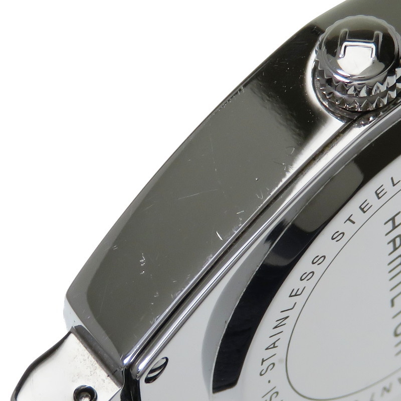 HAMILTON/ハミルトン ベンチュラ H244112 腕時計 ステンレススチール/デニム クオーツ ブルーデニム メンズの画像8