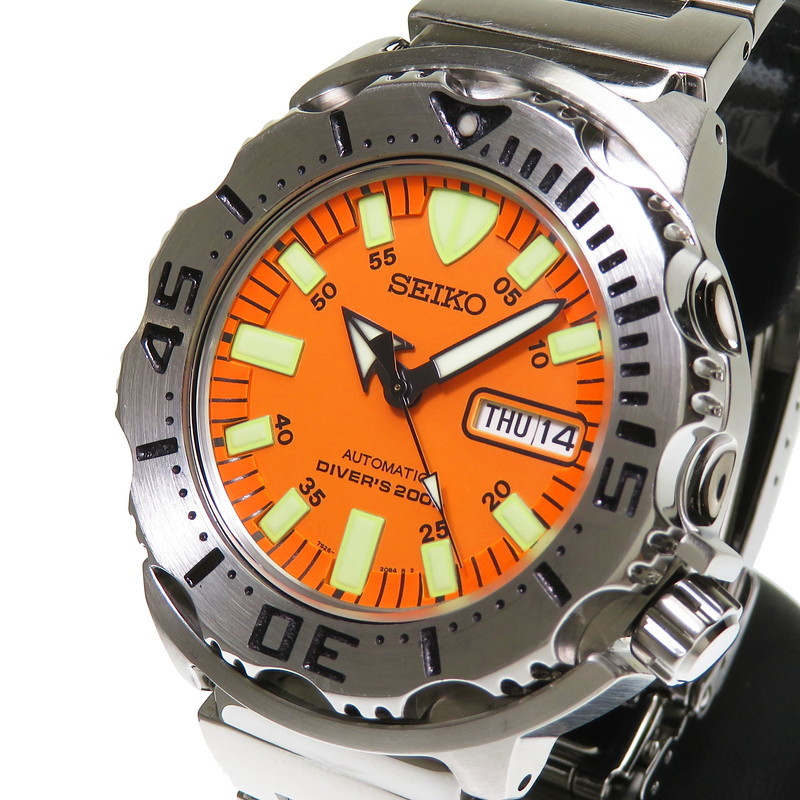SEIKO/セイコー 7S26-0350 オレンジモンスター 腕時計 ステンレススチール 自動巻き/オートマ オレンジ メンズ