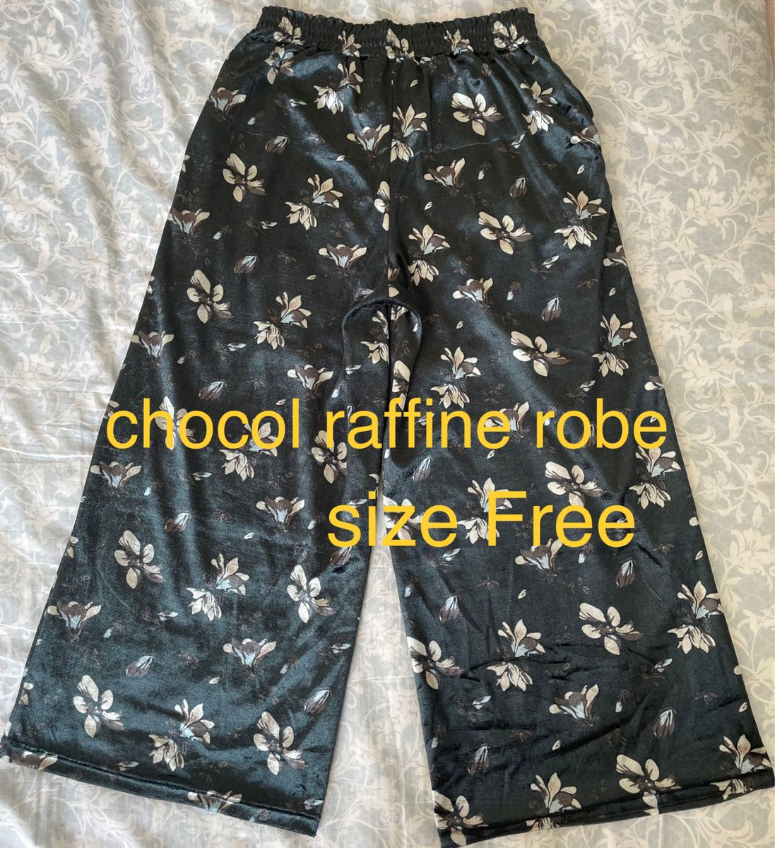 chocol raffine robe★フリーサイズ　総ゴムワイドパンツ