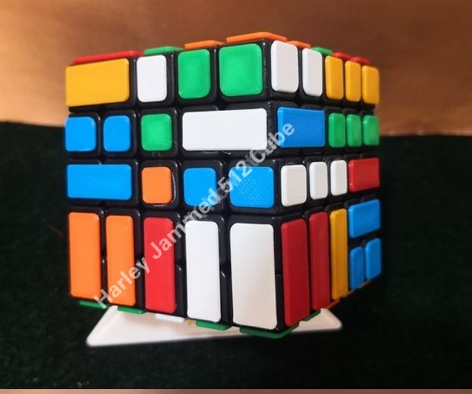 [Black]Harly...512 Cube bandage 5 × 5 × 5 Magic Cube Neo professional Speed tsui stay puzzle quiz intellectual training toy 