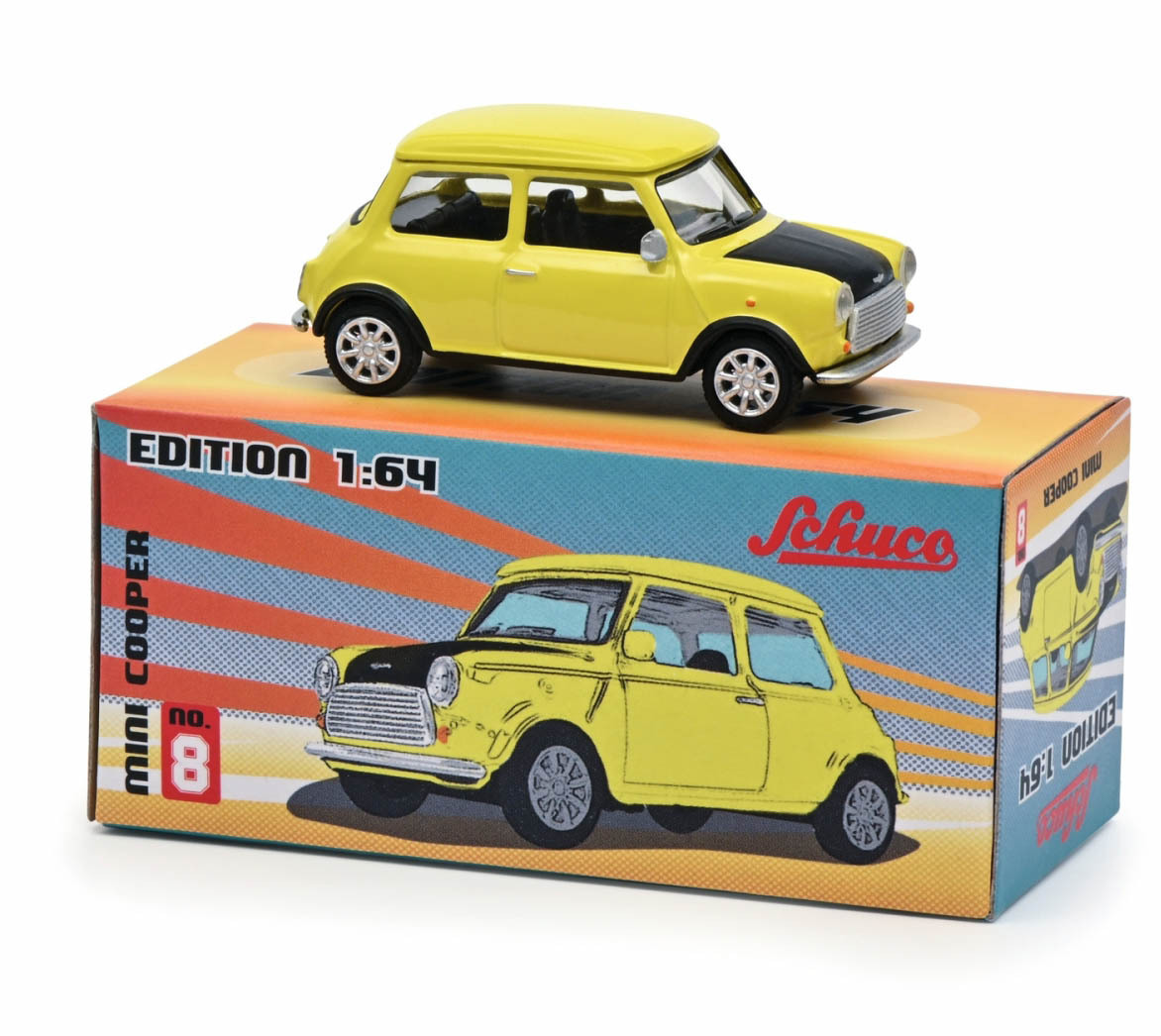  Schuco 1/64 paper box edition Mini Cooper Schuco Paper Box Edition Mini Cooper