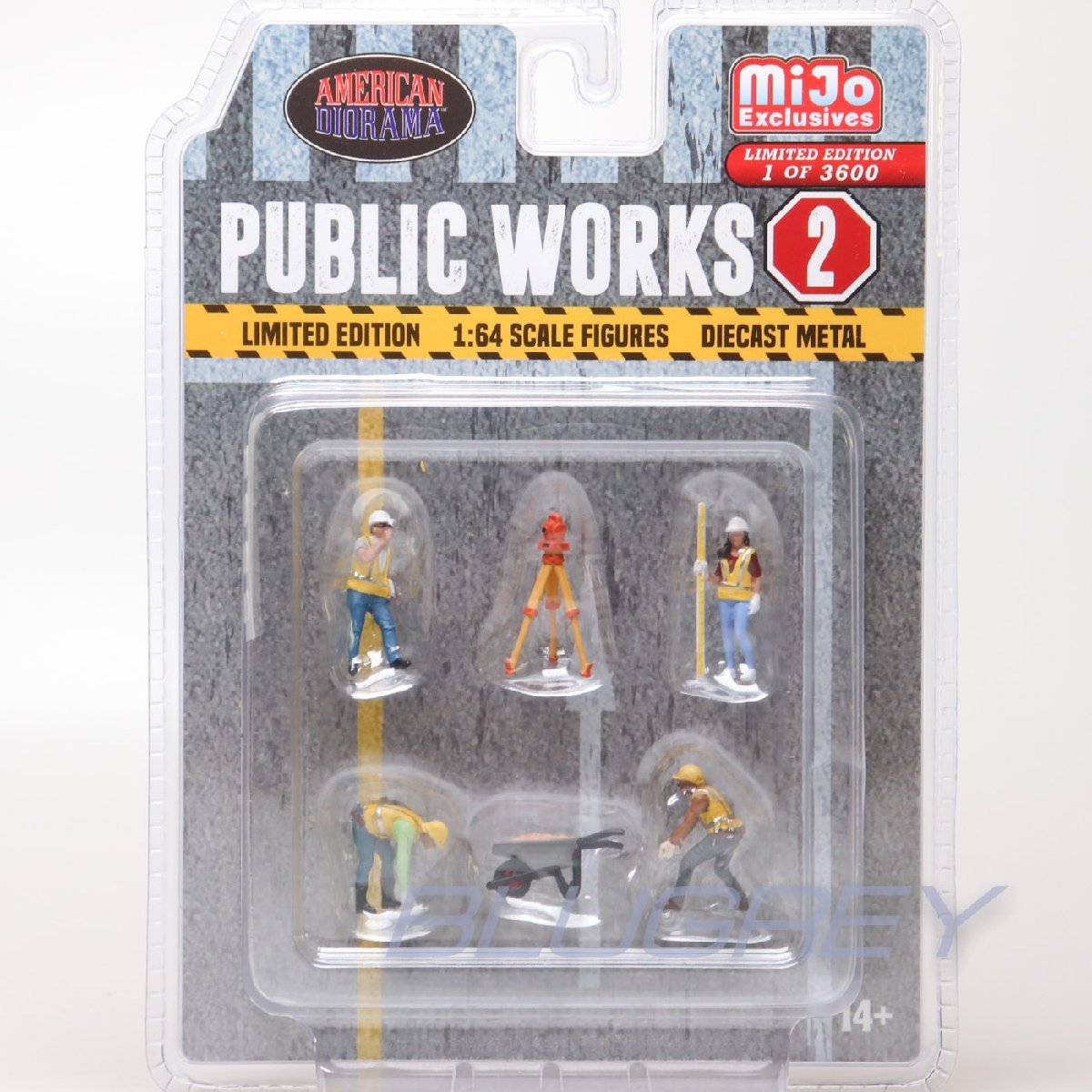 アメリカン ジオラマ 1/64 フィギア パブリックワークス 2 公共工事 American Diorama Figure Public Works 2 フィギュア_画像1