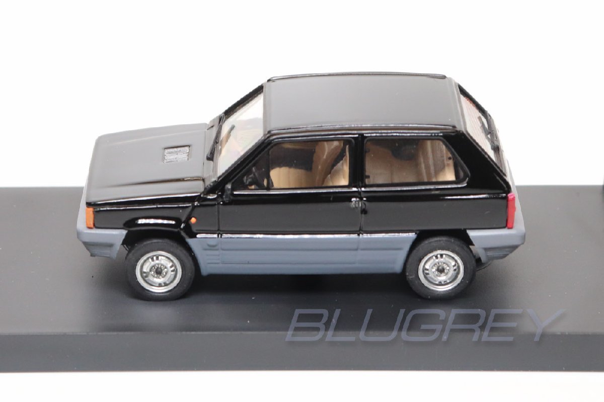 ブルム 1/43 フィアット パンダ 45 1980 ブラック BRUMM FIAT PANDA 45 NERO LUXOR ミニカー_画像3