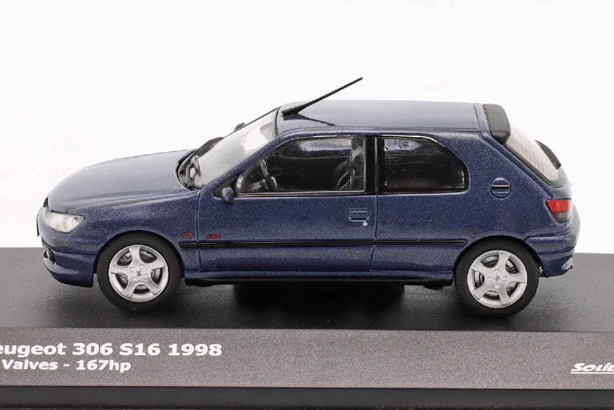 ソリド 1/43 プジョー 306 S16 1994 ブルーメタリック SOLIDO PEUGEOT 306 S16_画像5