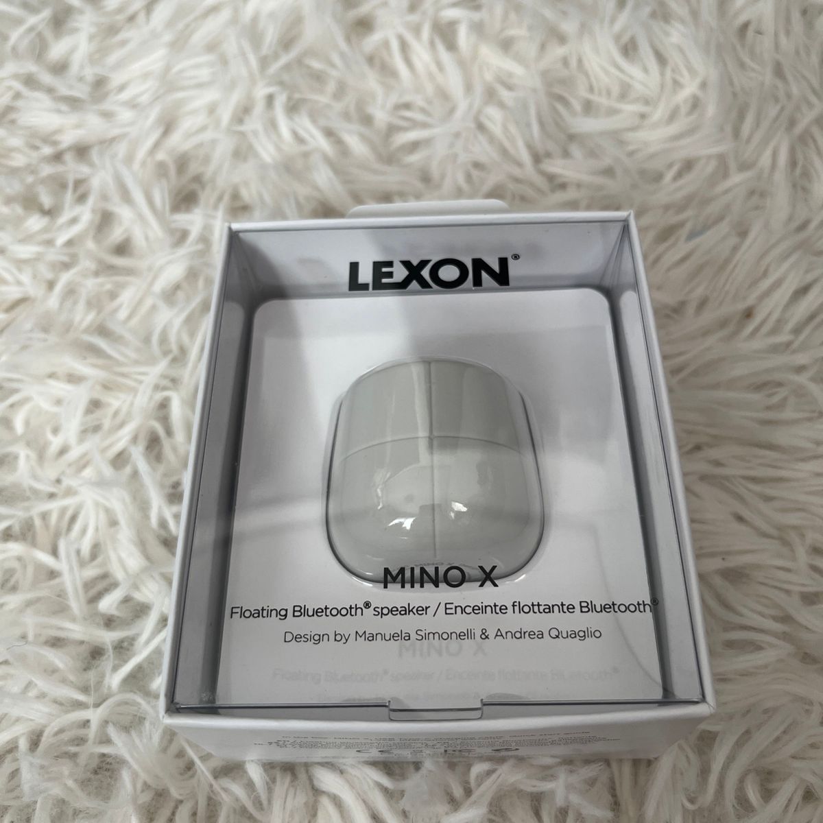 LEXON (レクソン) MINO X 3W浮遊Bluetoothスピーカー 防水IPX7 USB-C充電 ハンズフリー通話可能