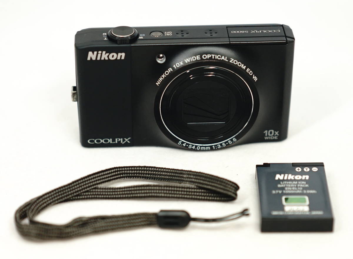 Nikon デジタルカメラ COOLPIX S8000 ノーブルブラック S8000BK