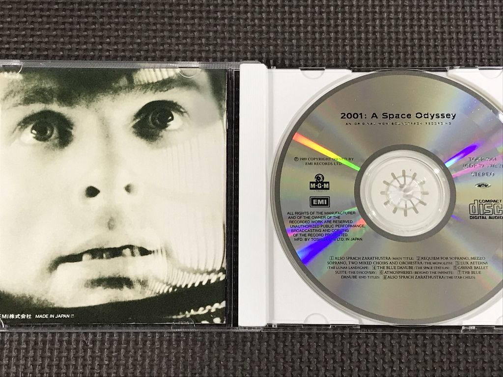 2001 год космос. .MGM оригинал * саундтрек запись 2001:A Space Odyssey CD