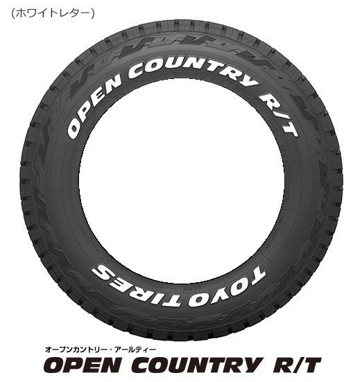 ◆即納!!2023年製造 4本set TOYO OPEN COUNTRY オープンカントリー R/T 235/70R16 106Q 235/70 ホワイトレター リフトアップ RAV4 ジムニー_画像2