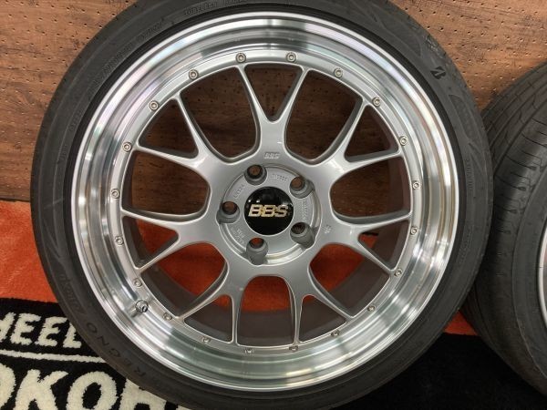 ◆夏用Set◆ 最上級Setレグノ付き! 安心画像多 BBS LM-R LM324 FORGED 鍛造 8.5J ET36 245/35 クラウン レクサスGS IS スカイライン フーガの画像3