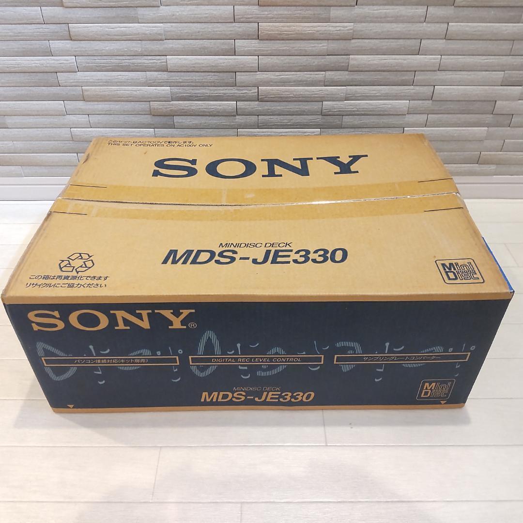 ★希少　新品未開封★　SONY ソニー MDS-JE330 MDレコーダー_画像2