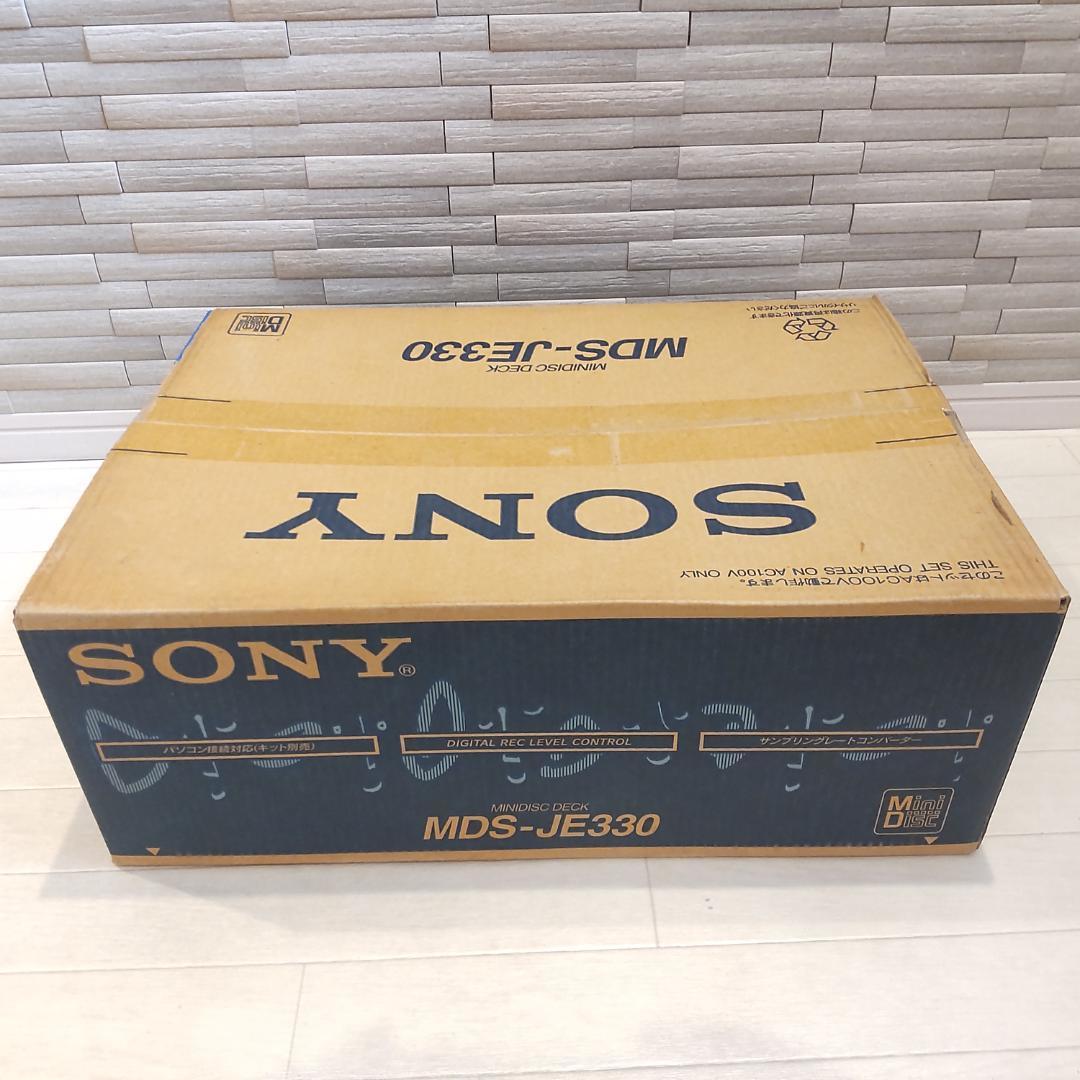 ★希少　新品未開封★　SONY ソニー MDS-JE330 MDレコーダー_画像4