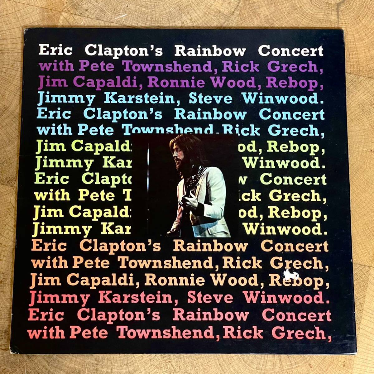 視聴確認済 レコード/LP ERIC CLAPTON'S RAINBOW CONCERT レインボー・コンサート/エリック・クラプトン SO877_画像2