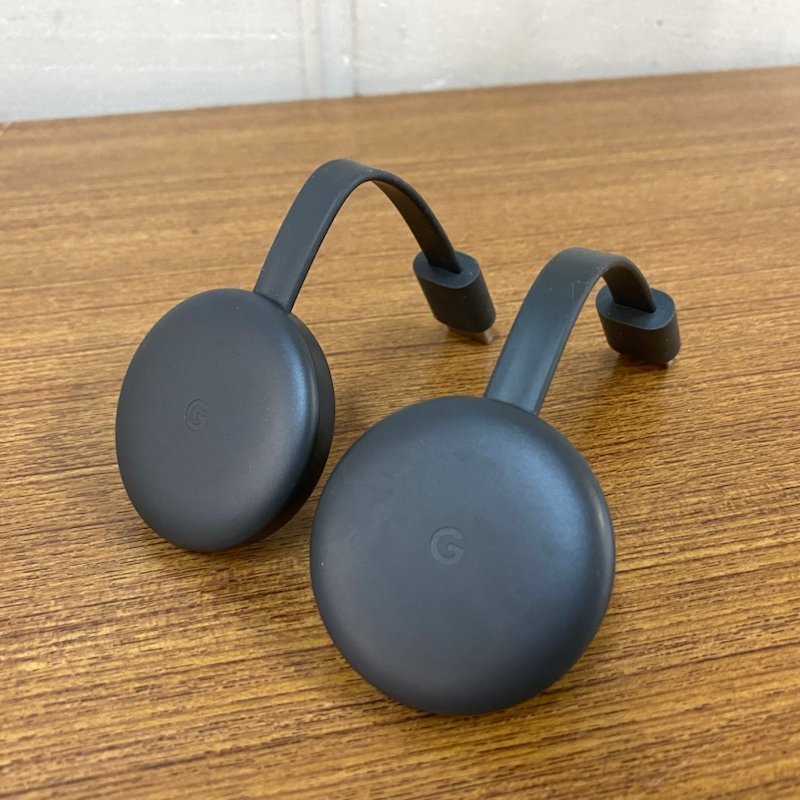 Google Chromecast 第三世代 チャコール GA00439-JP 2個セット まとめ