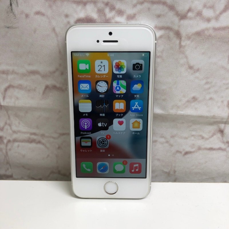 代購代標第一品牌－樂淘letao－Apple iPhone SE 128GB Silver MP872J/A