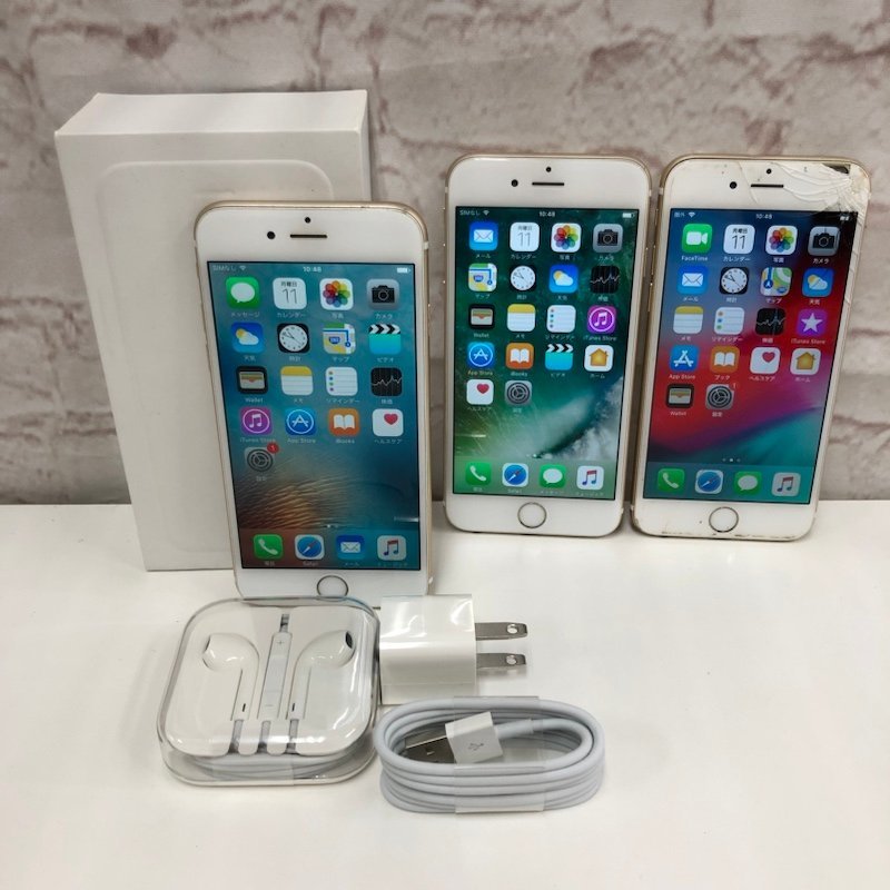 Yahoo!オークション - 【ジャンク品】Apple iPhone 6 64GB Go...