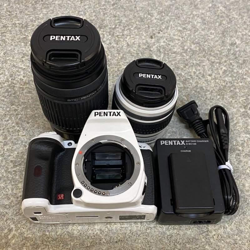 PENTAX デジタル一眼レフカメラ K-r ボディ + 18-55mm/55-300mm レンズ + SDカード(2GB) 221209SK110410